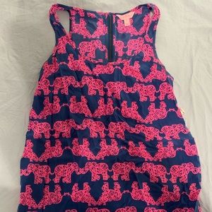 Lilly Pulitzer 100% Silk Top, Size Small